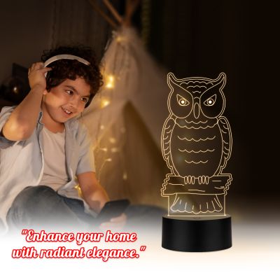 Owl Design Night Lamp